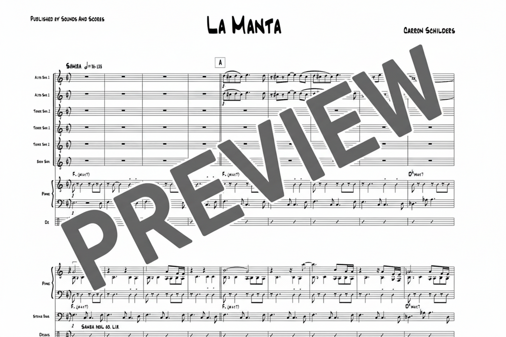La Manta sheet music – Score only